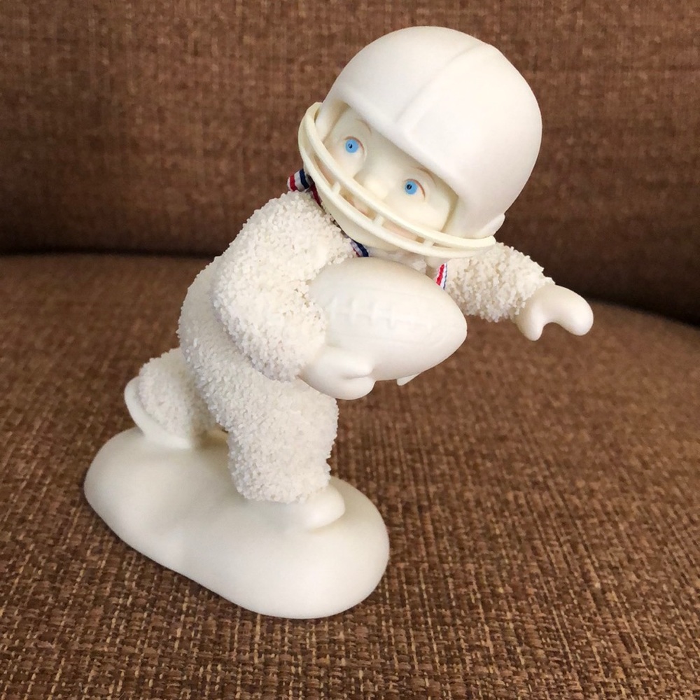 Department 56 Snowbabies Football Player Figurine